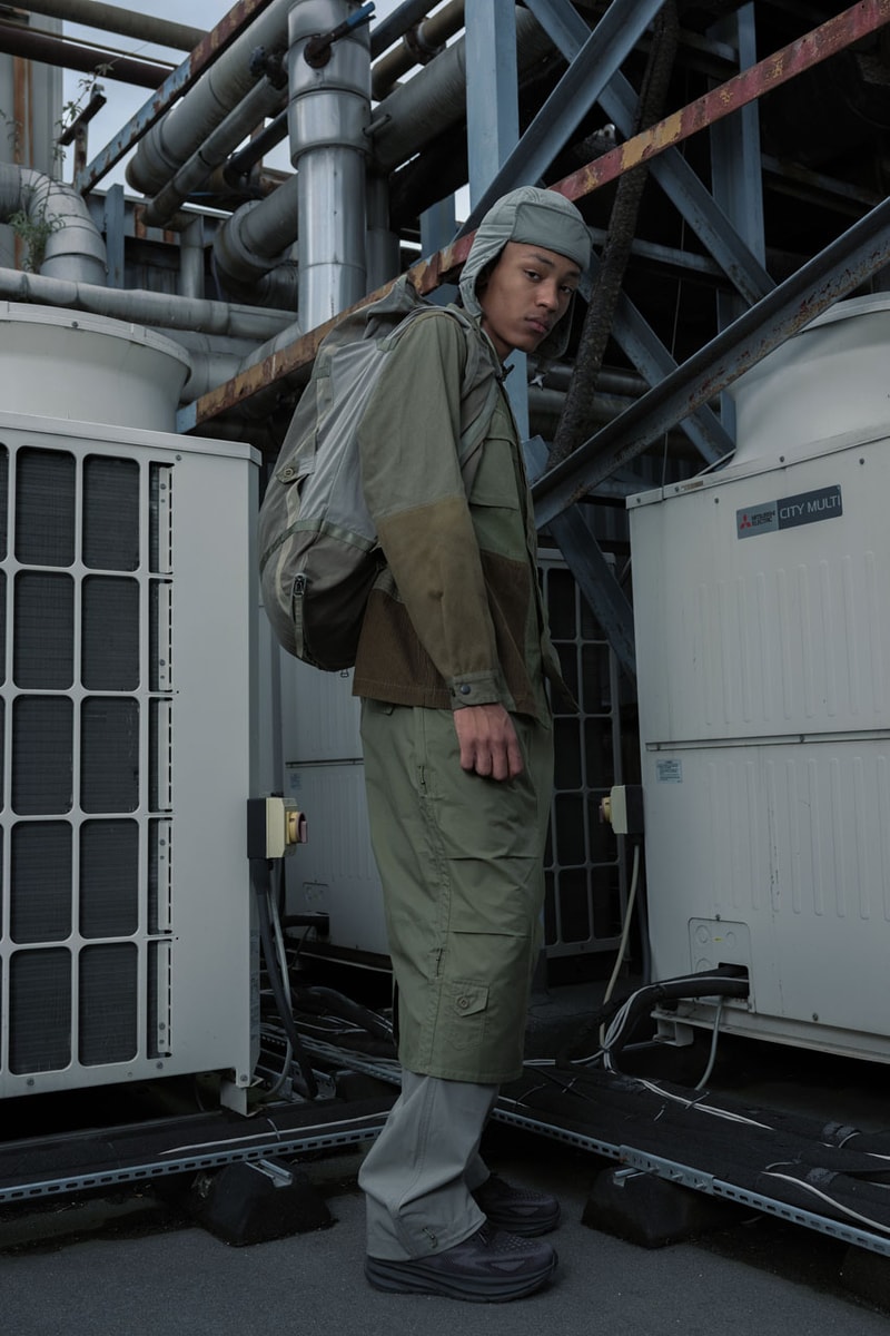 Maharishi FW23 Explores Industrial Workwear editorial campaign collection release info