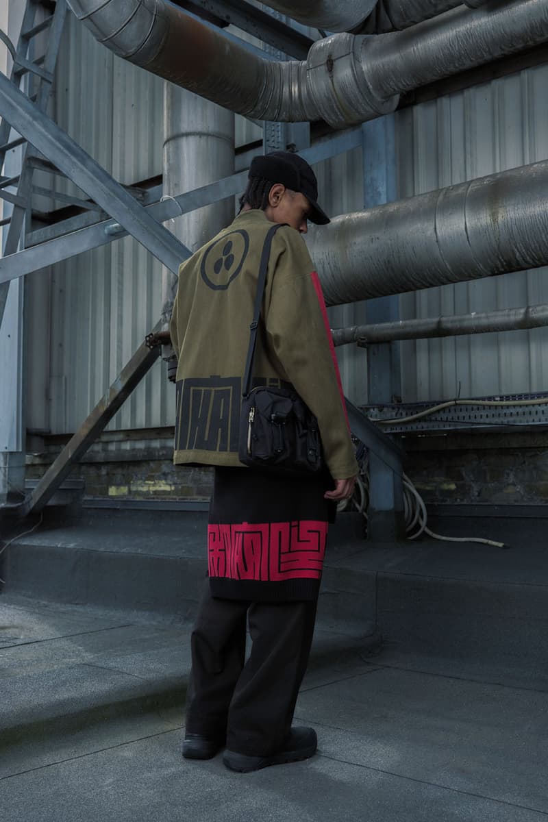 Maharishi FW23 Explores Industrial Workwear editorial campaign collection release info