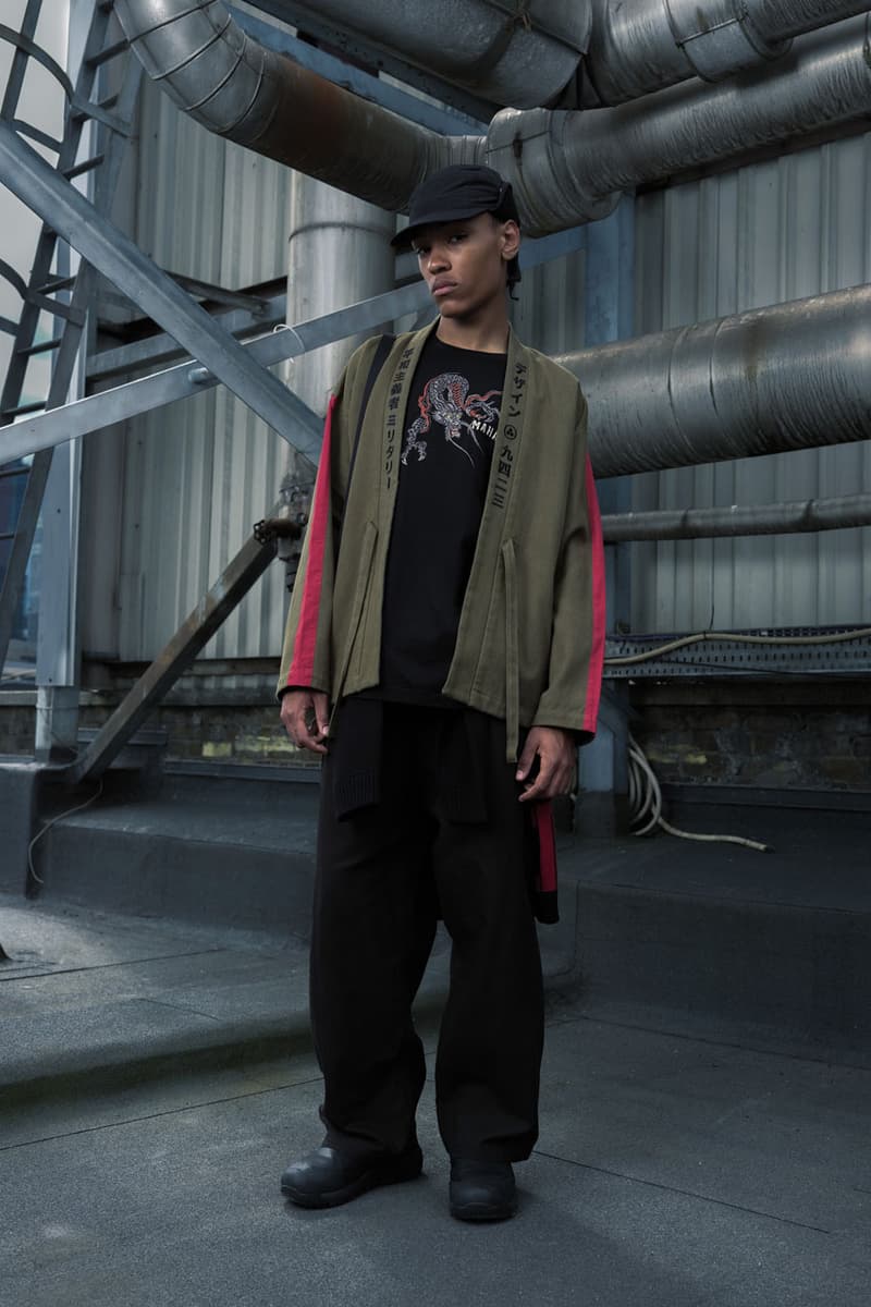 Maharishi FW23 Explores Industrial Workwear editorial campaign collection release info