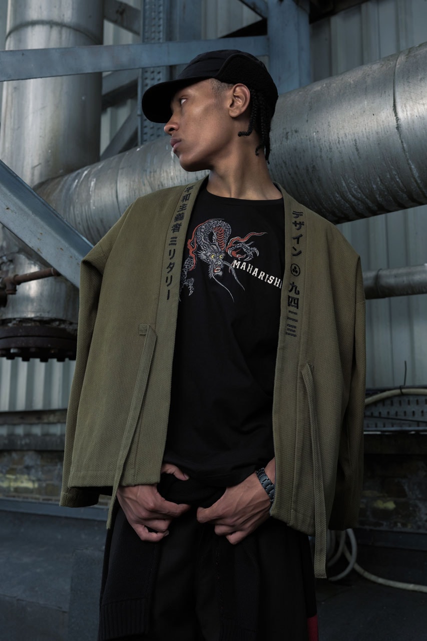 Maharishi FW23 Explores Industrial Workwear editorial campaign collection release info