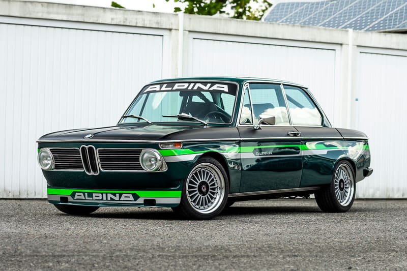 MANHART Reveals Latest Restomod: A BMW 2002 tii ALPINA with "Pig Cheeks"