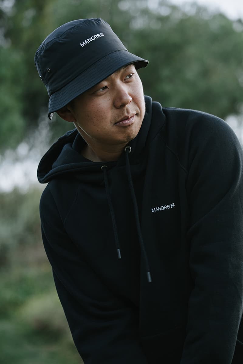 manors golf apparel frontier collection volume 2 fall autumn winter 2023 polo tee shirt pants hat hoodie jacket