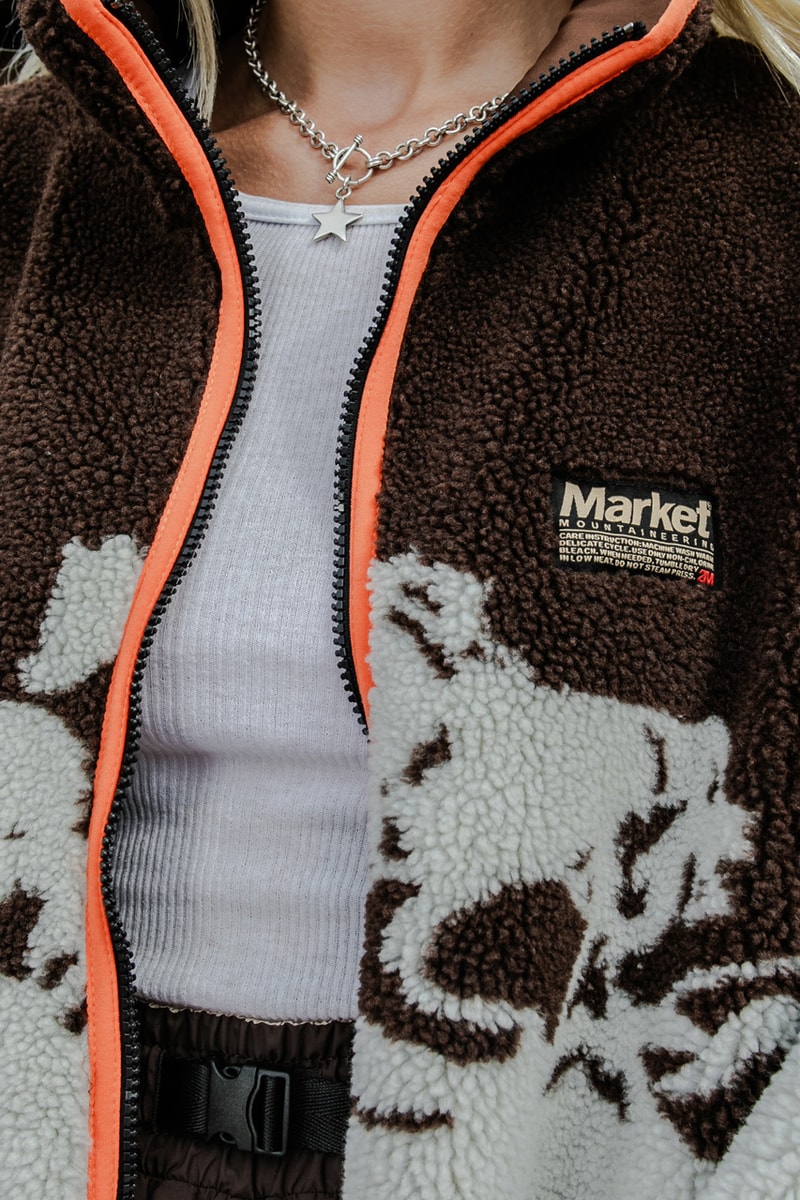 MARKET Looks to the Wild West for Latest Fall 23 Capsule rodeo western romance chinatown horse autumn winter sherpa hoodie jacket short t shirt hat beanie smiley face clown
