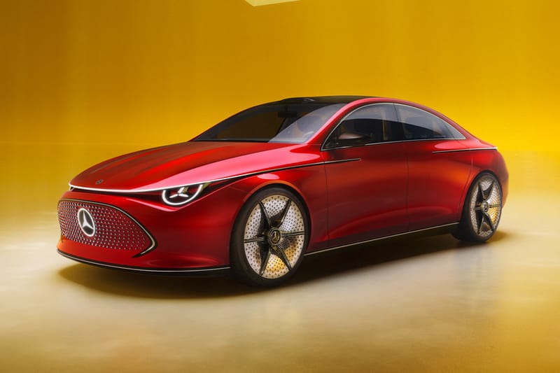 Mercedes-Benz Reveals All-Electric Concept CLA Class