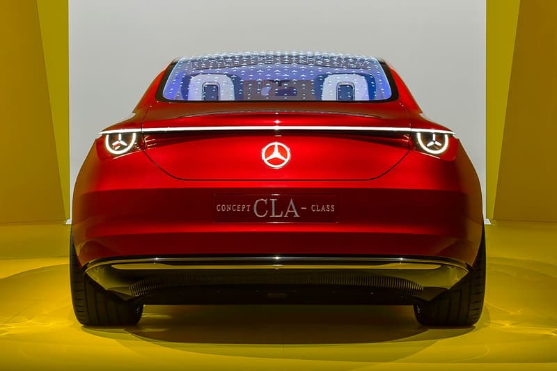 Mercedes Benz All Electric Concept CLA Class Info