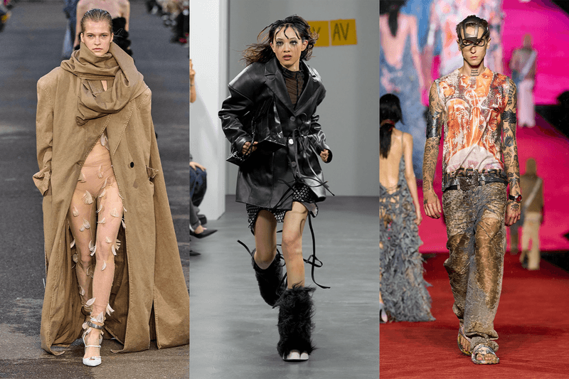 Milan fashion week spring summer 2024 menswear womenswear runways the attico avavav Sunnei Hugo boss diesel Glenn Martens