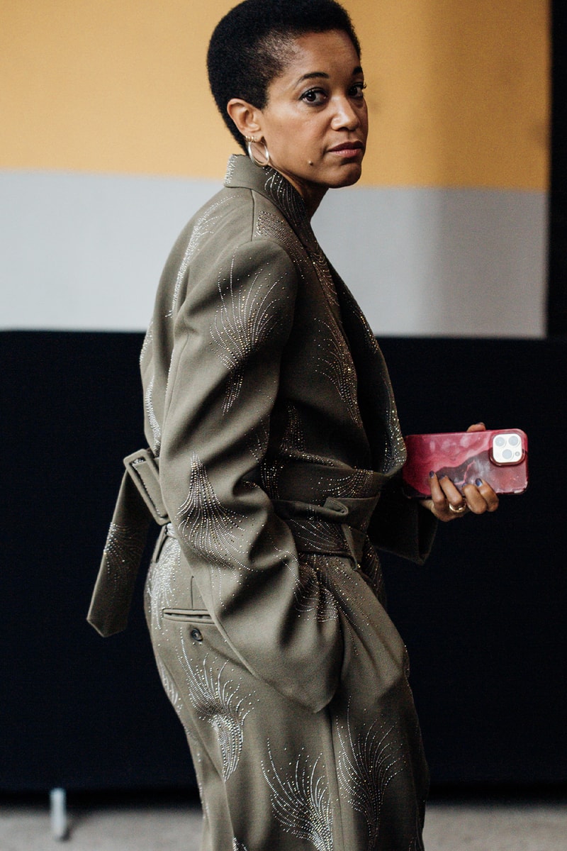 Milan Fashion Week SS24 Street Style prada versace bottega veneta gucci dolce & gabbana ferragamo diesel