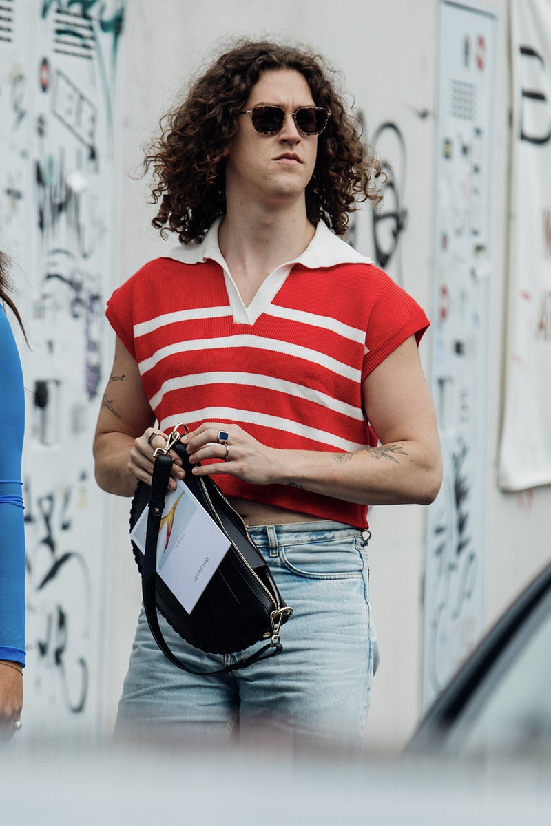 Milan Fashion Week SS24 Street Style prada versace bottega veneta gucci dolce & gabbana ferragamo diesel