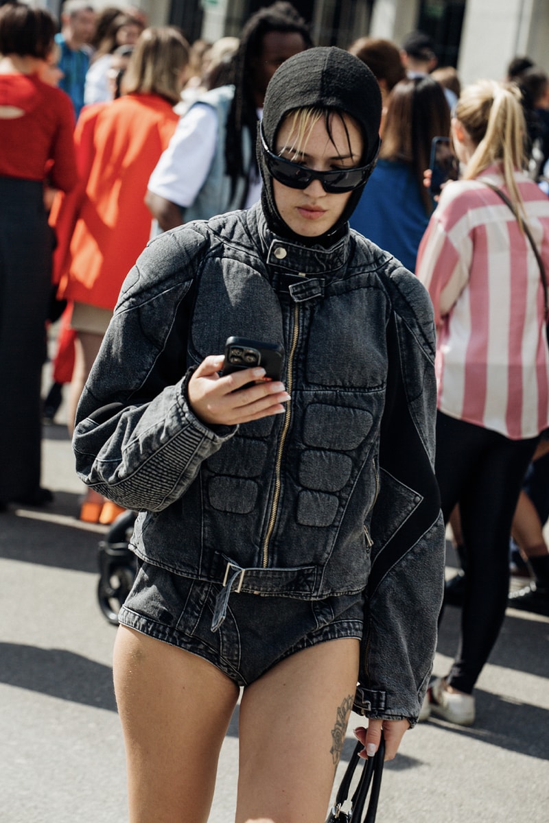 Milan Fashion Week SS24 Street Style prada versace bottega veneta gucci dolce & gabbana ferragamo diesel