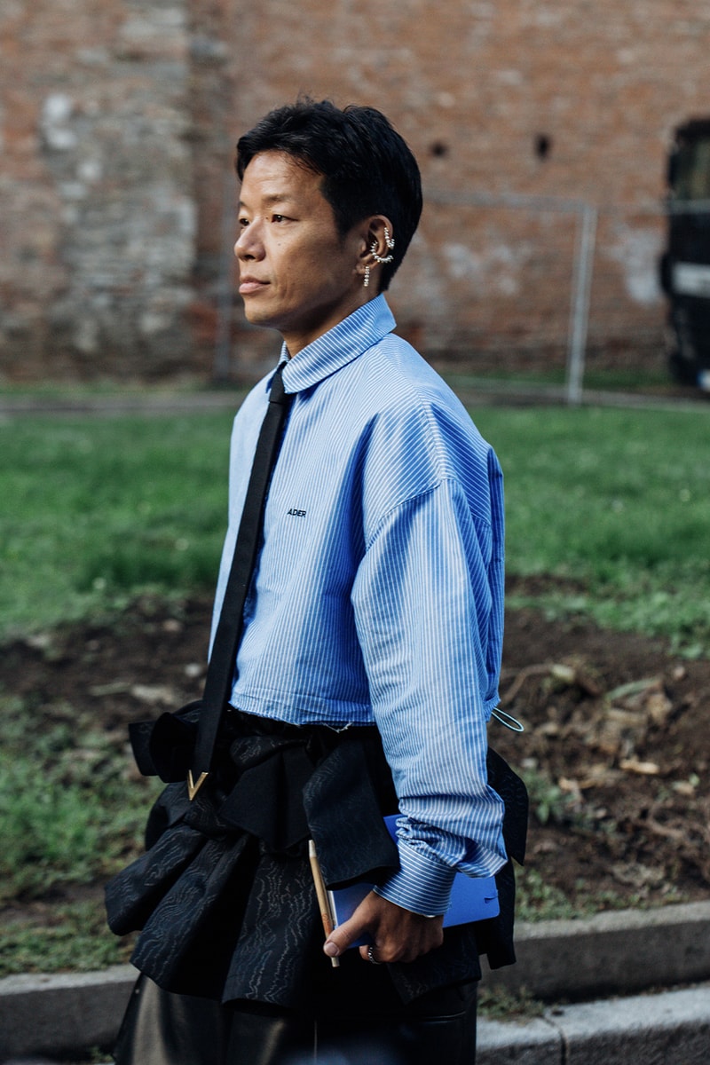 Milan Fashion Week SS24 Street Style prada versace bottega veneta gucci dolce & gabbana ferragamo diesel