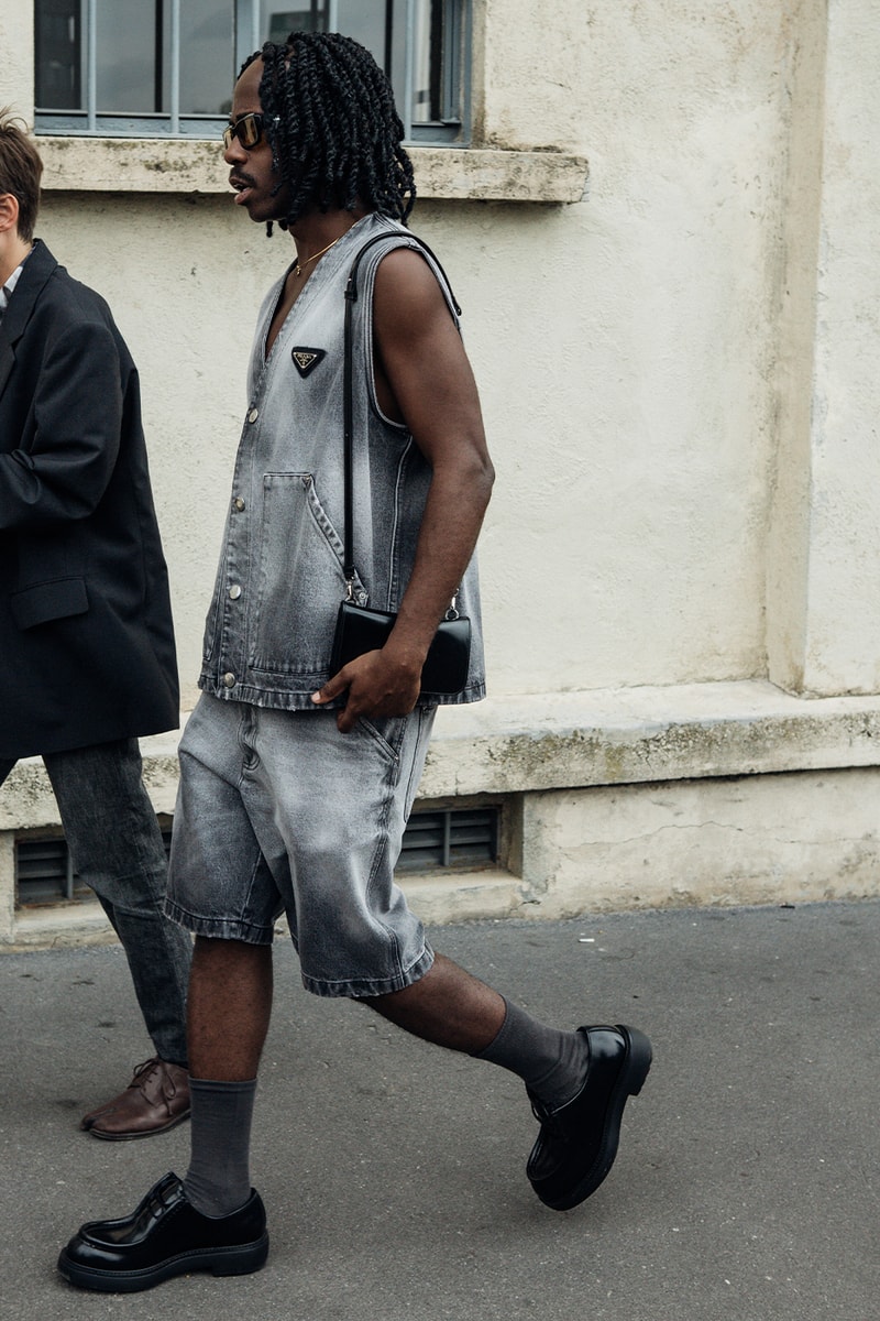 Milan Fashion Week SS24 Street Style prada versace bottega veneta gucci dolce & gabbana ferragamo diesel