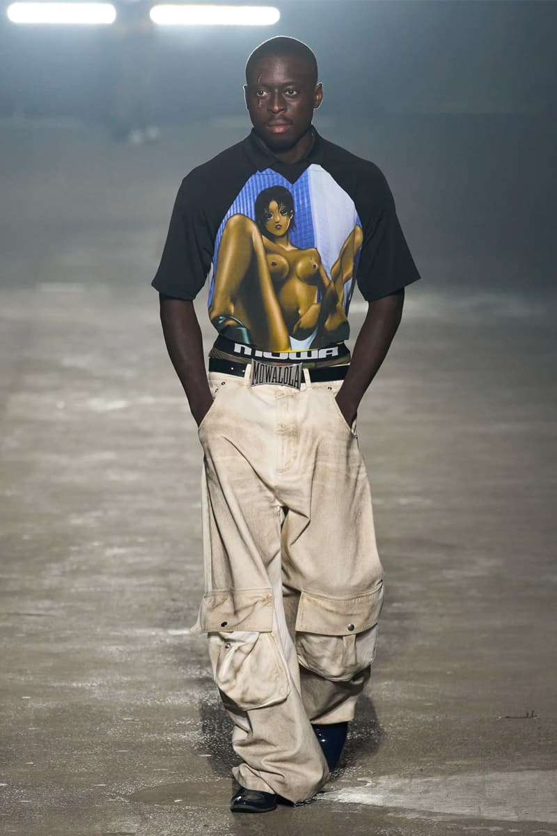 Mowalola SS24 Will Make You Do a Double Take london fashion week kanye west new song bianca censori yeezy gap ye