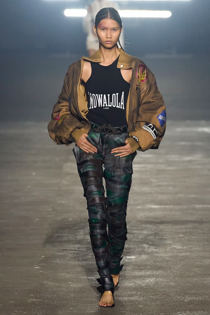 Mowalola SS24 Will Make You Do a Double Take london fashion week kanye west new song bianca censori yeezy gap ye