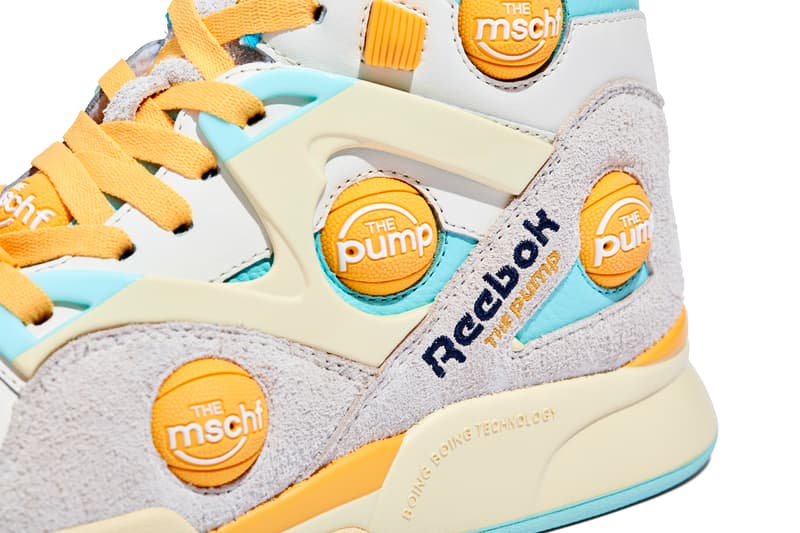 mschf reebok pump omni zone white blue orange sunbleached sneakers official release date info photos price store list buying guide