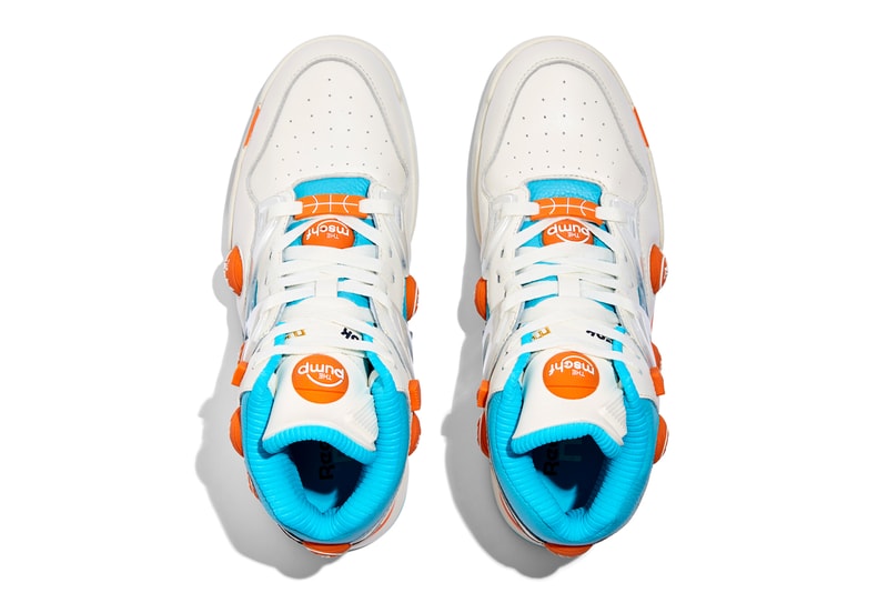 mschf reebok pump omni zone white blue orange sunbleached sneakers official release date info photos price store list buying guide