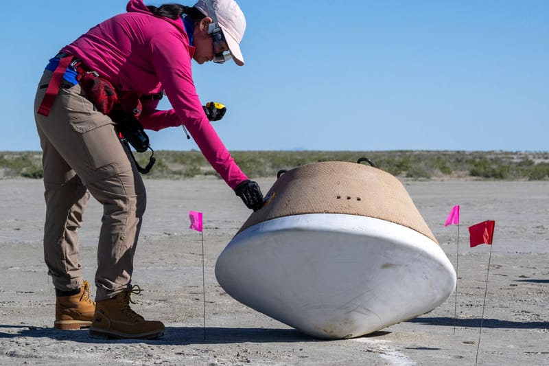 NASA's First Asteroid Samples Arrive on Earth