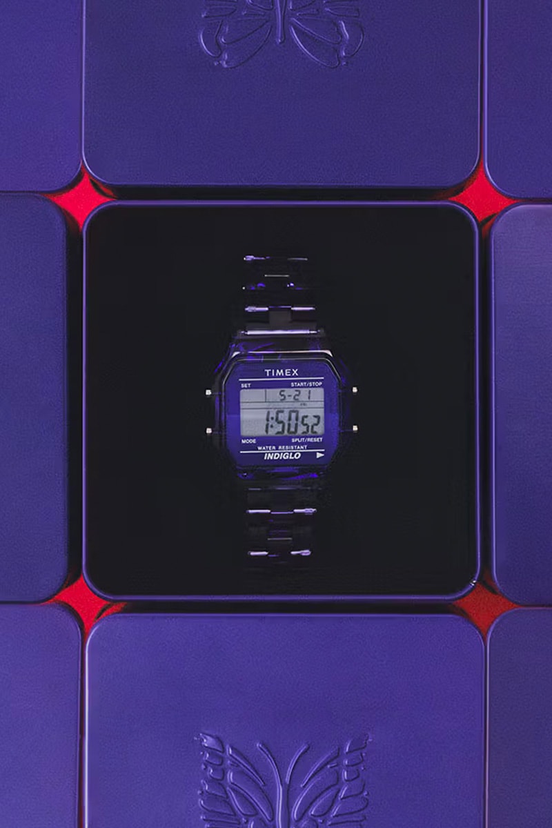 NEEDLES BEAMS BOY TIMEX Classic Digital Watch Collaboration Release Info