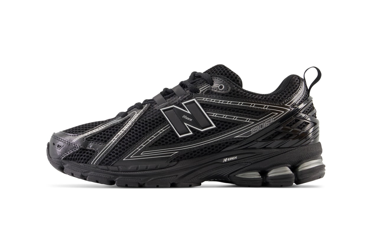 New Balance 1906R Shoe Colorways White Team Royal Black Hi-Lite Lookbook ABZORB Midsole ABZORB SBS Heel Cushioning Lifestyle