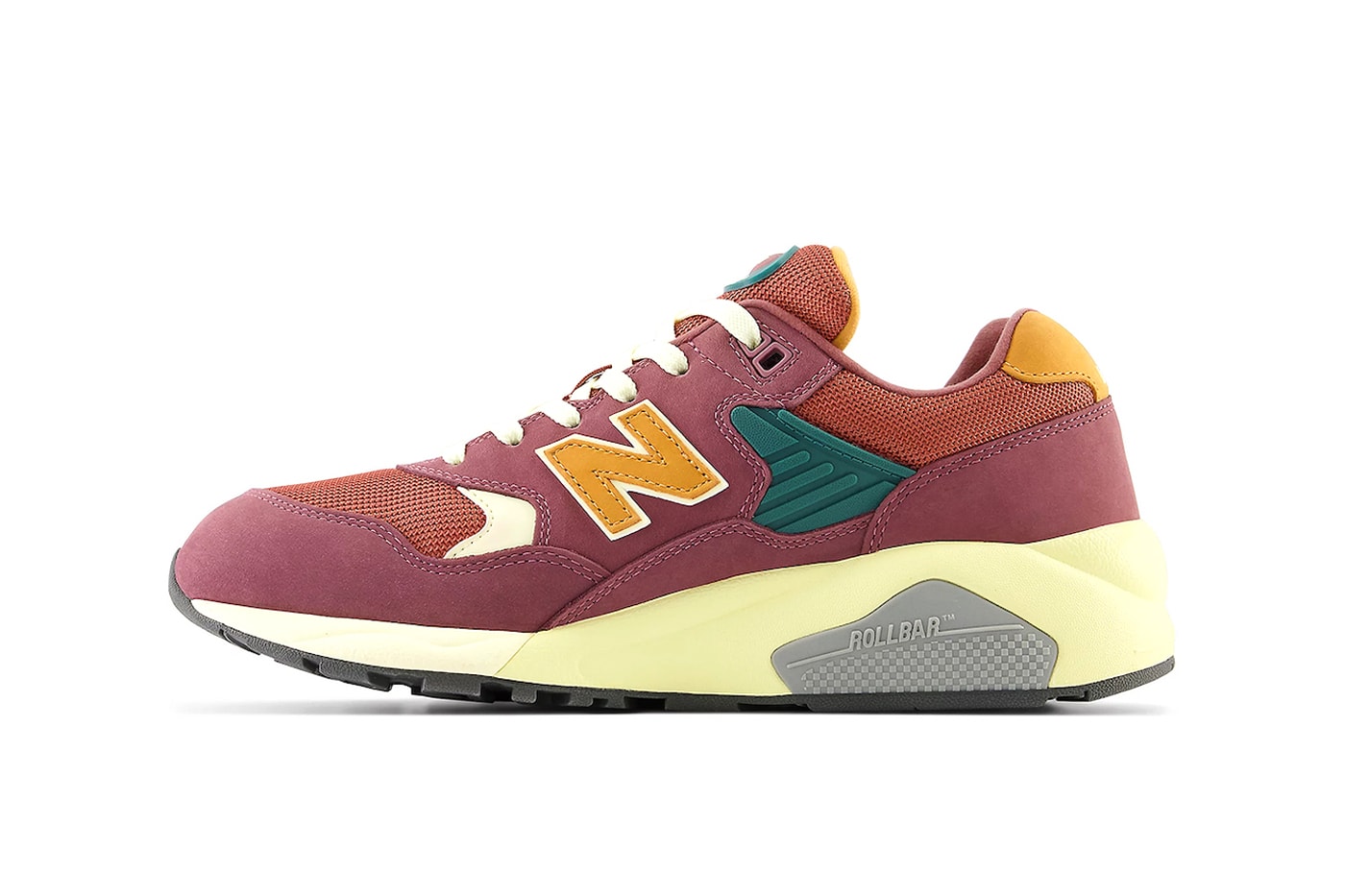 New Balance 580 Has Surfaced in "Washed Burgundy" MT580KDA Washed Burgundy/Mahogany-Vintage Teal nb sneakers everyday