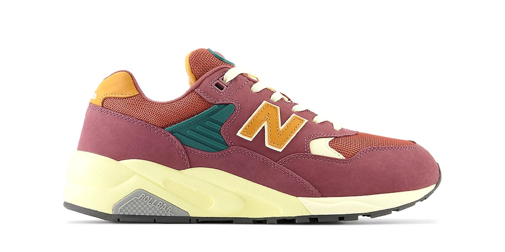 New Balance 580 Has Surfaced in "Washed Burgundy"