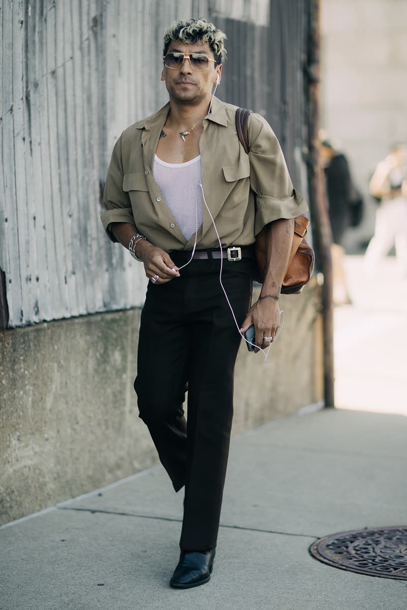 New York Fashion Week SS24 Street Style 