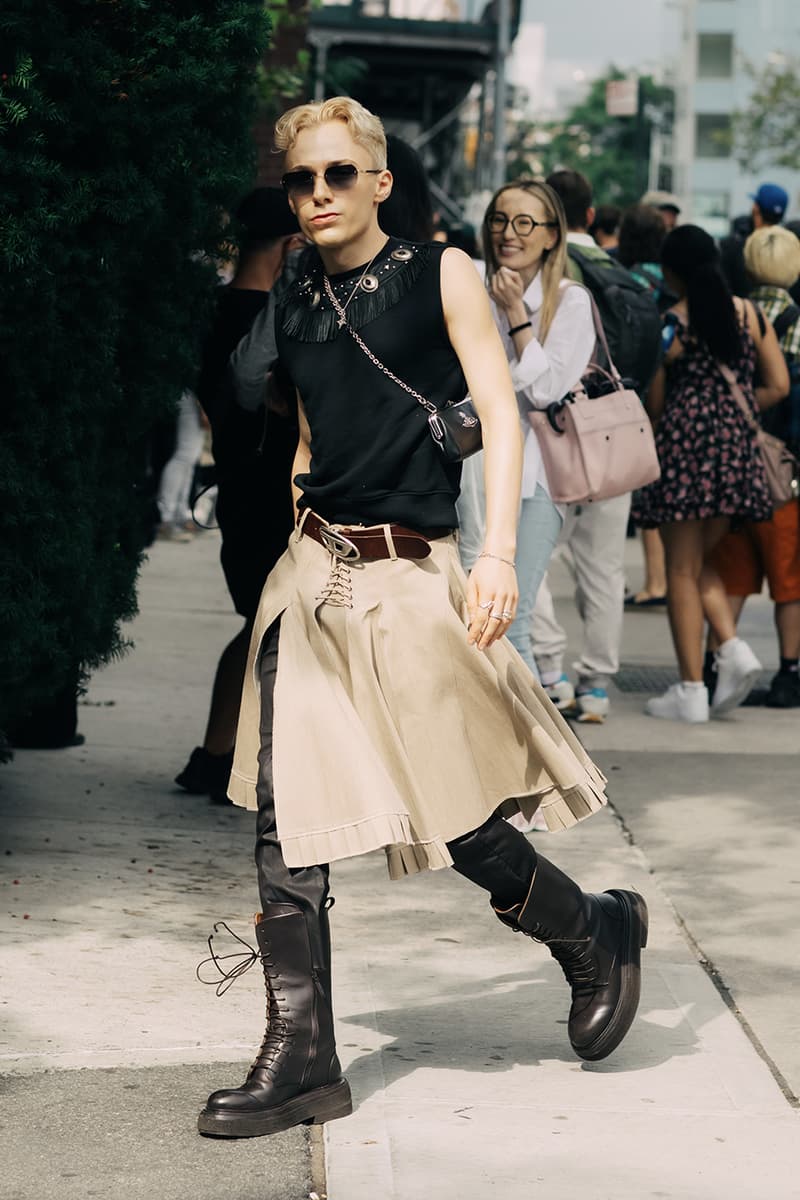 New York Fashion Week SS24 Street Style 