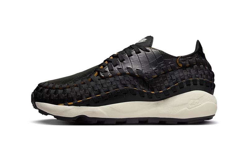 nike air footscape woven black croc FQ8129 010 release date info store list buying guide photos price 