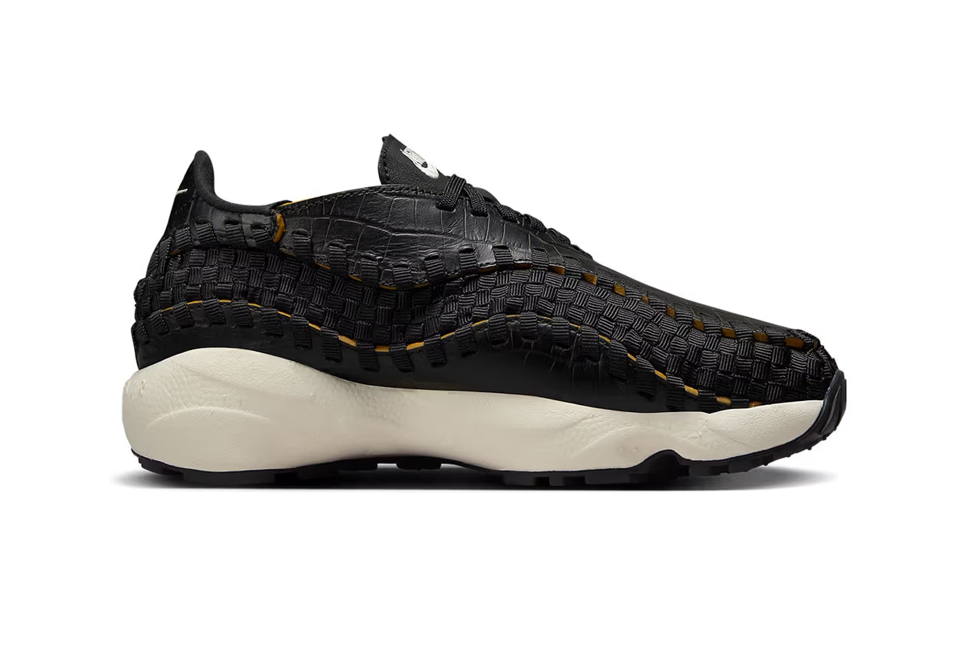 nike air footscape woven black croc FQ8129 010 release date info store list buying guide photos price 