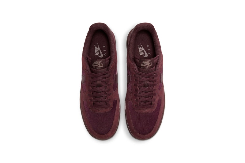 nike air force 1 07 lv8 maroon