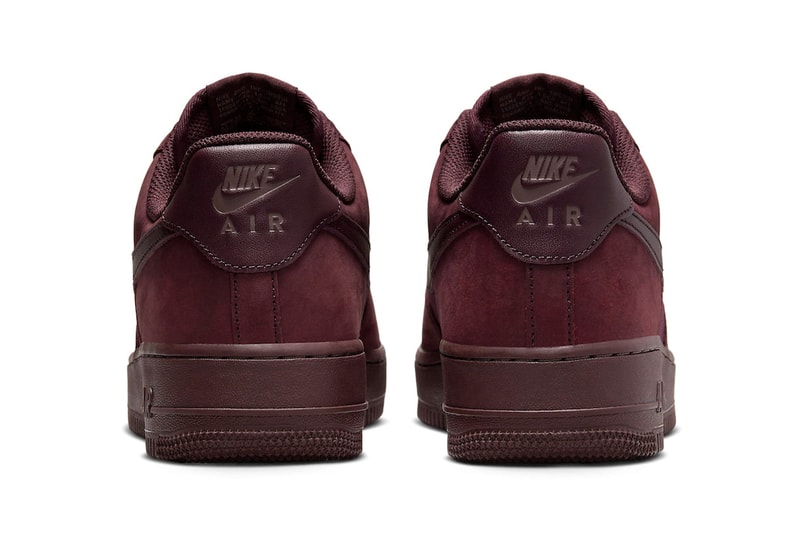 Nike Air Force 1 Low Premium Burgundy Crush FB8876-600 Release Info