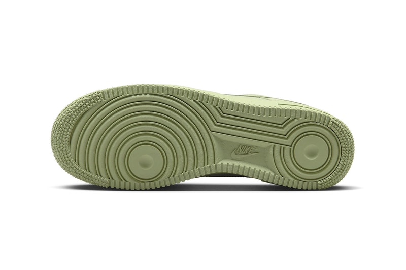 Official Nike Air Force One Low Premium Oil Green