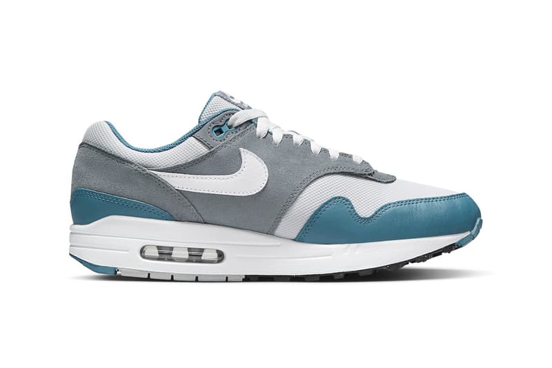 Nike Air Max 1 SC "Noise Aqua" Has an Official Fall Release Date FB9660-001 Photon Dust/White-Cool Grey-Noise Aqua october 20223 swoosh sneakers