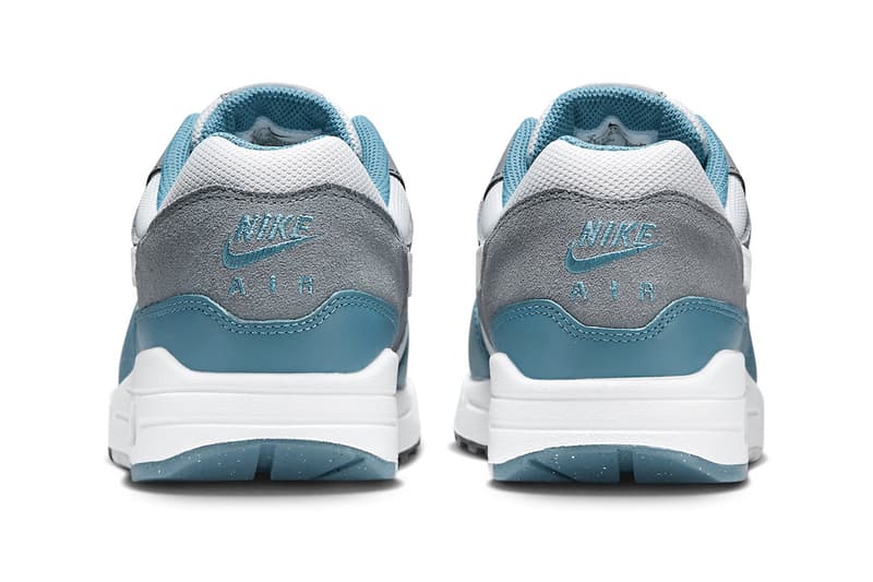 Nike Air Max 1 SC "Noise Aqua" Has an Official Fall Release Date FB9660-001 Photon Dust/White-Cool Grey-Noise Aqua october 20223 swoosh sneakers