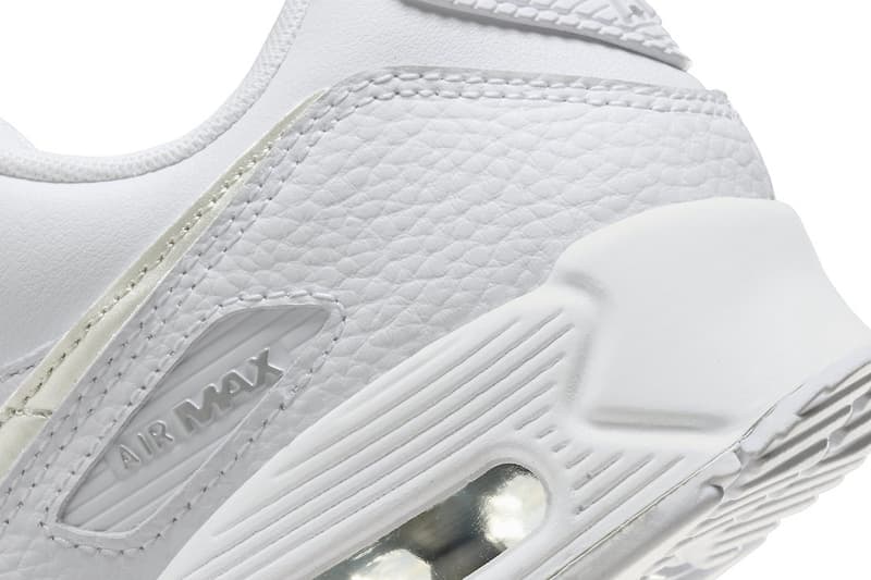 Nike Air Max 90 White Metallic Silver FV0949-100 release Info