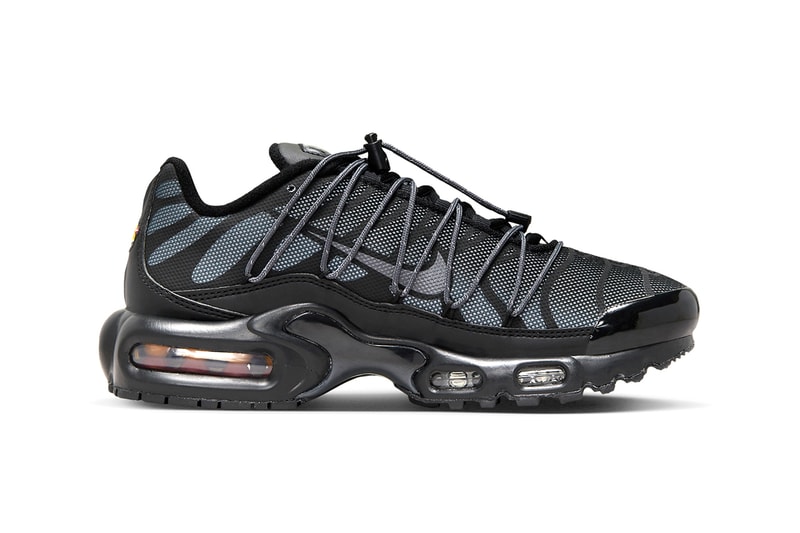 Nike Air Max Plus Toggle Laces "Black/Metallic Silver" FZ2770-001 nike technical sneakers everyday swoosh