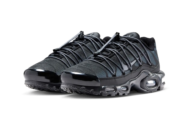 Nike Air Max Plus Toggle Laces "Black/Metallic Silver" FZ2770-001 nike technical sneakers everyday swoosh