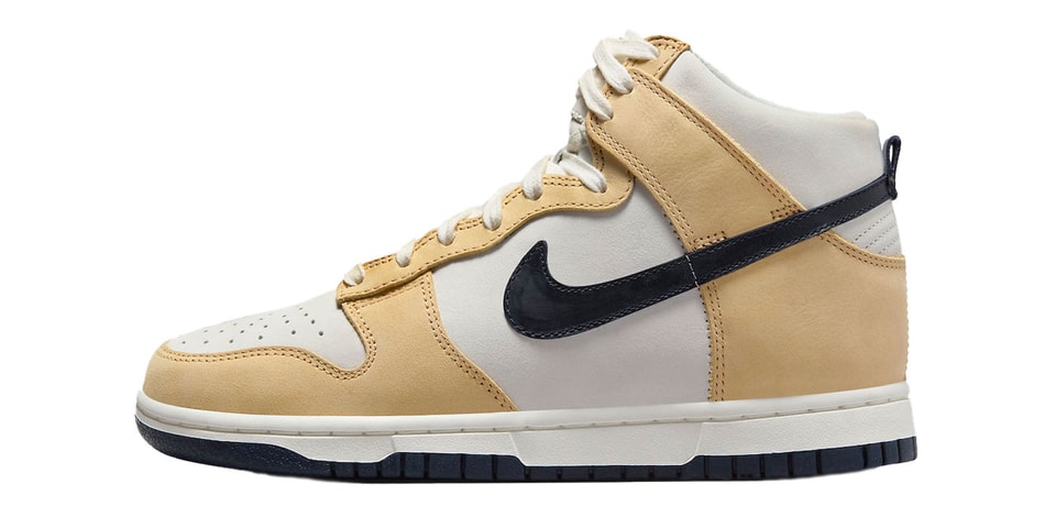 Nike Dunk High Premium Surfaces in "Sesame"