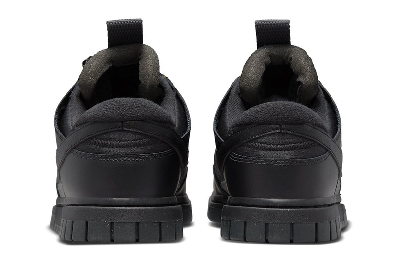 Nike Dunk Low Remastered Appears in Black and Gold FB8894-001 Black/Black-Metallic Gold low top skater shoes holiday 2023 swoosh