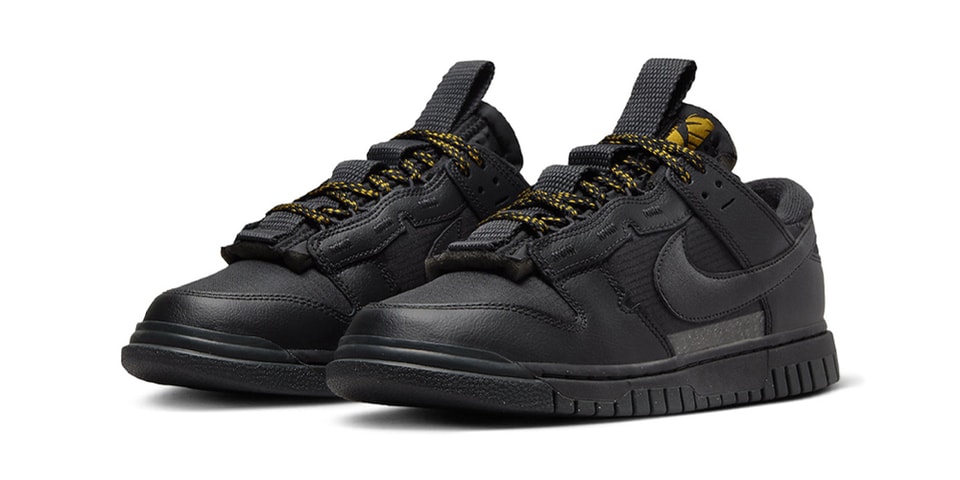 Nike Dunk Low Remastered Appears in "Black/Gold"