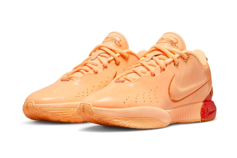 Nike LeBron 21 Surfaces in "Pearlescent Orange"