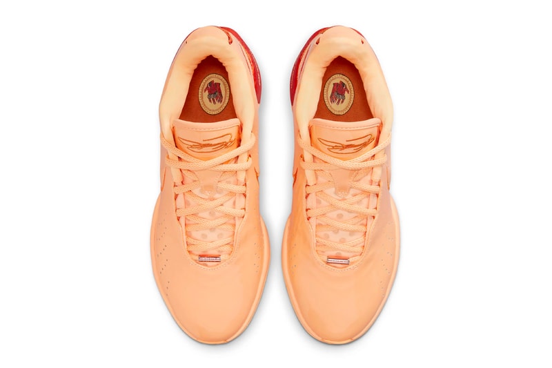 Nike LeBron 21 Surfaces in "Pearlescent Orange" FV2345-800 lebron james king james strive for greatness basketball shoes nba los angeles lakers