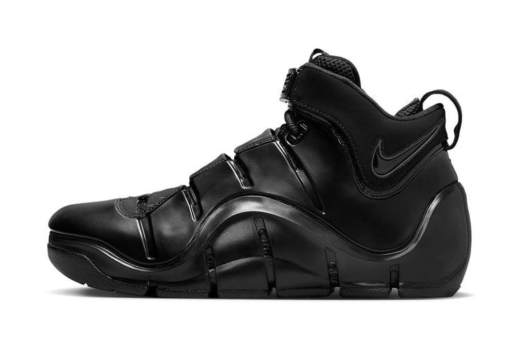 The Nike LeBron 4 "Anthracite" Releases Next Month