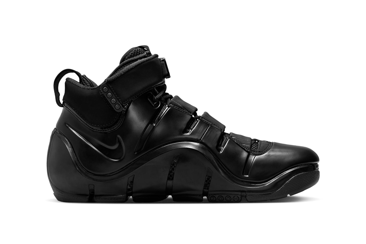 Nike LeBron 4 Anthracite FJ1597-001 Release Info date store list buying guide photos price king james