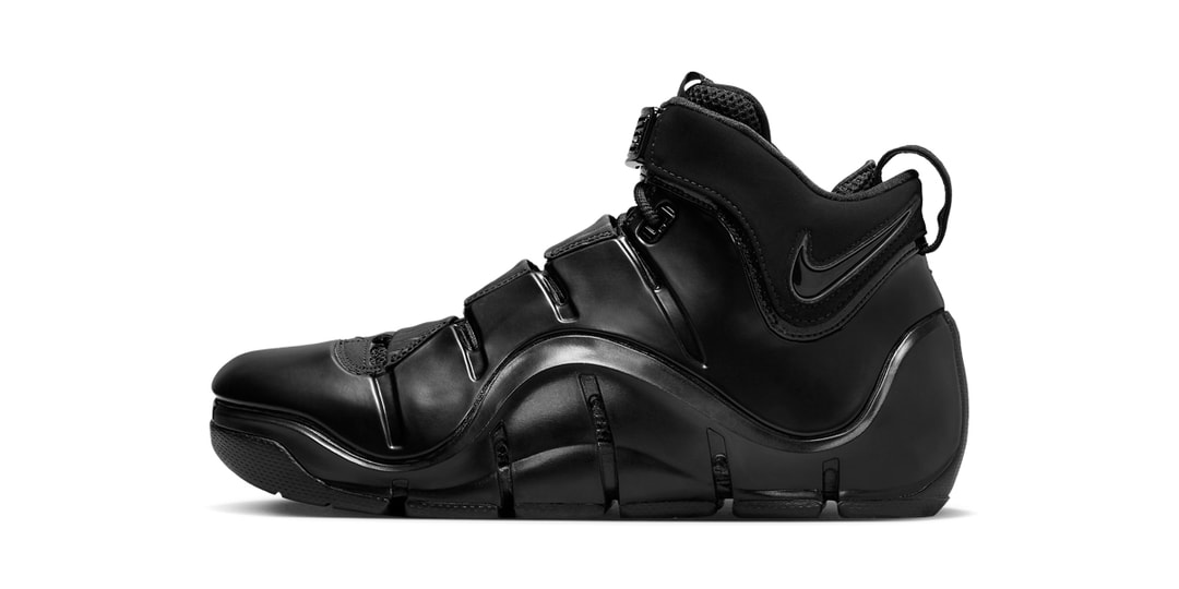 The Nike LeBron 4 "Anthracite" Releases Next Month