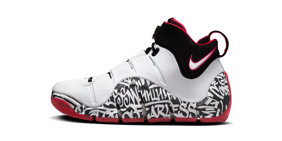 Official Images of the Nike LeBron 4 "Graffiti"