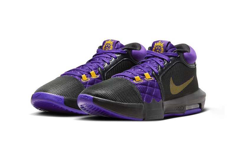 Official Look at Nike LeBron Witness 8 Lakers