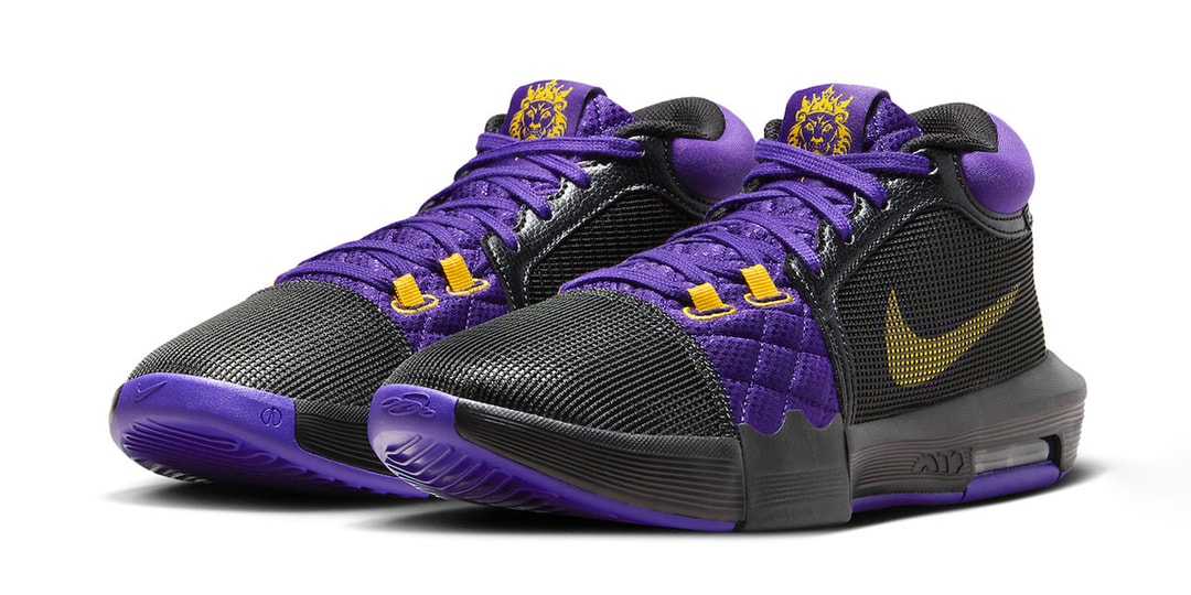 Official Look at the Nike LeBron Witness 8 "Lakers"