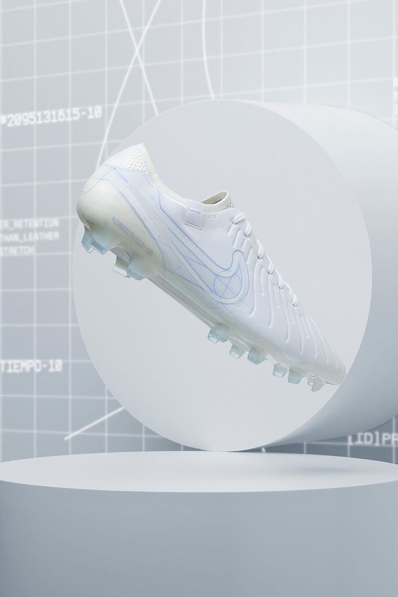Nike Tiempo 10 Legend Prototype Football Boot Soccer Sports Swoosh White Just Do It Premier League Champions League Erling Haaland