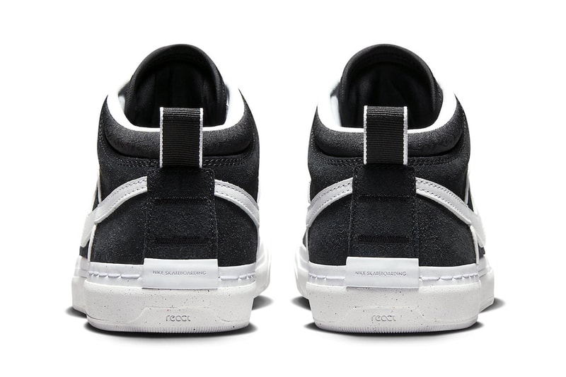 Nike SB React Leo Black White Release Info DX4361-001 Date Buy Price 