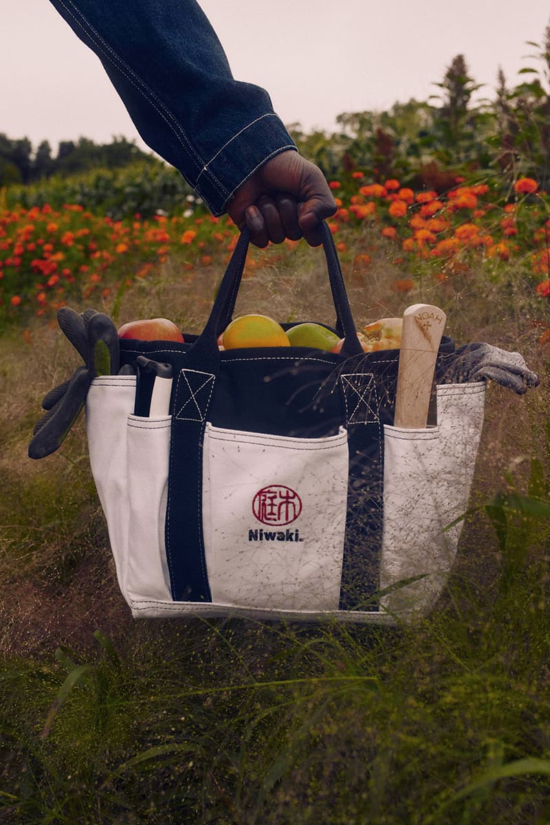 noah niwaki gardening chore coat tote bag release date info store list buying guide photos price